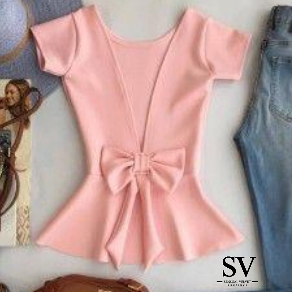 Blusas peplum online 2019